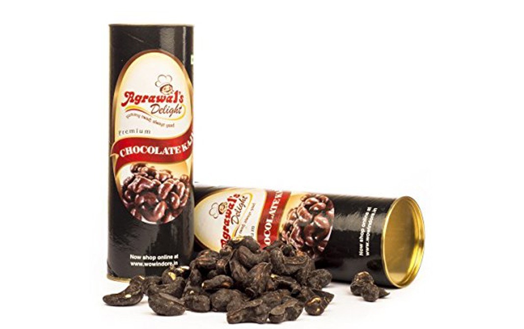 Agrawal's Delight Chocolate Kaju    Tin  250 grams